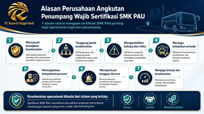 7 Alasan Perusahaan Angkutan Penumpang Wajib Sertifikasi SMK PAU