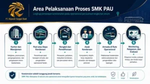 Area Penerapan SMK PAU dalam Operasional Perusahaan Angkutan Penumpang